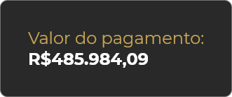 Valor do pagamento: R$2049,90
